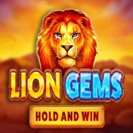 Lion Gems Hold and Win logo by Playson at BetOnRed CasinoLion Gems Hold and Win